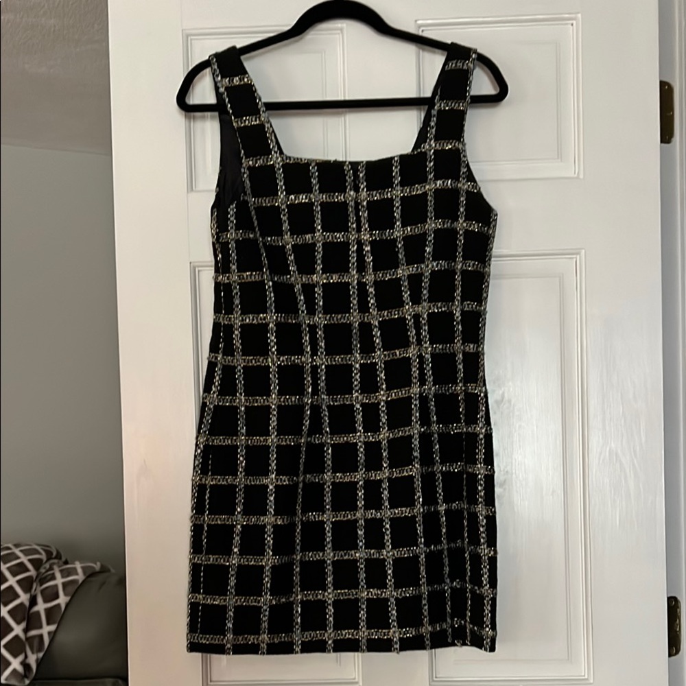 Jason Wu Black and White Sheath Mini Dress